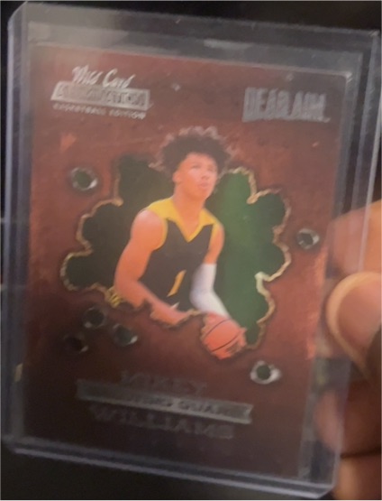 2020 Wild Card Alumination #ADA-19 Franz Wagner Dead Aim — front