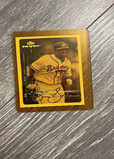 1999 Upper Deck MVP #20 Brian Jordan — front