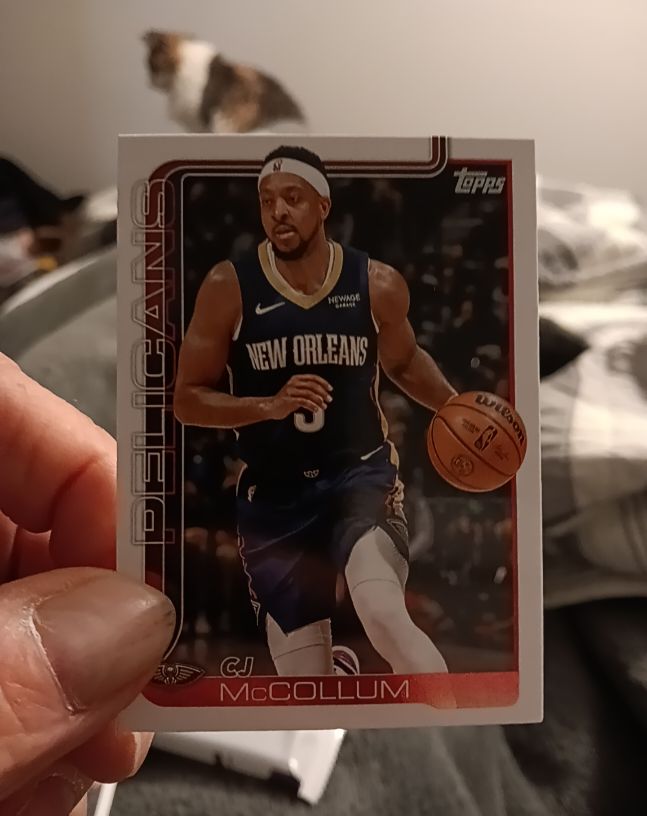 2025-26 Topps #193 CJ McCollum — front
