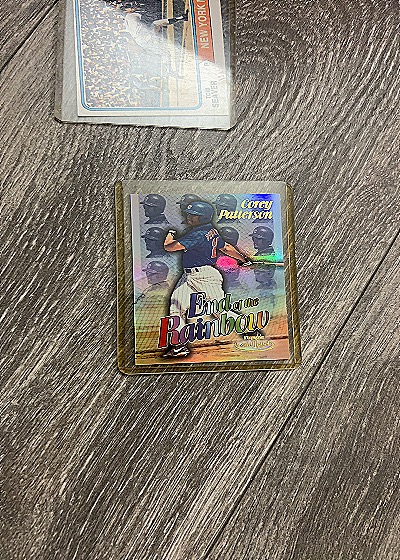 2000 Topps Gold Label End of the Rainbow Corey Patterson — front