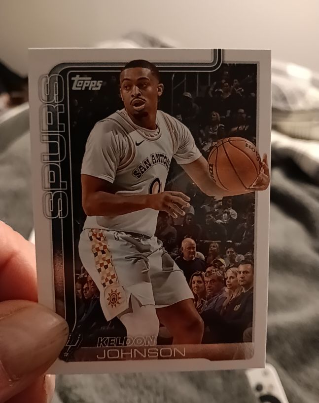 2025-26 Topps Basketball #200 Keldon Johnson — front