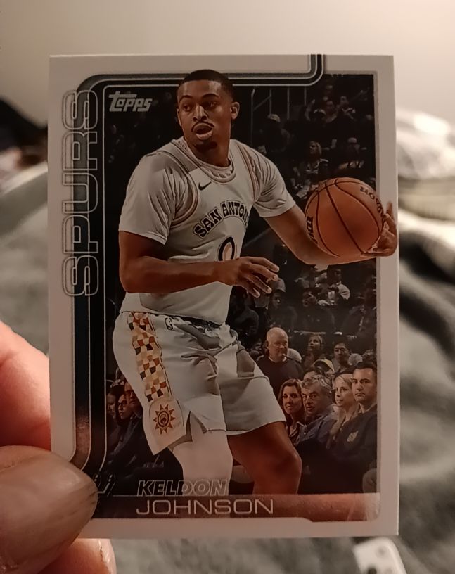 2025-26 Topps #200 Keldon Johnson — front