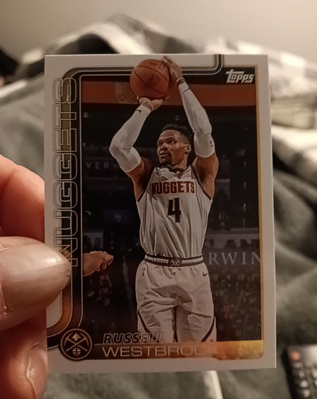2025-26 Topps Season Tip Off #104 Russell Westbrook — front