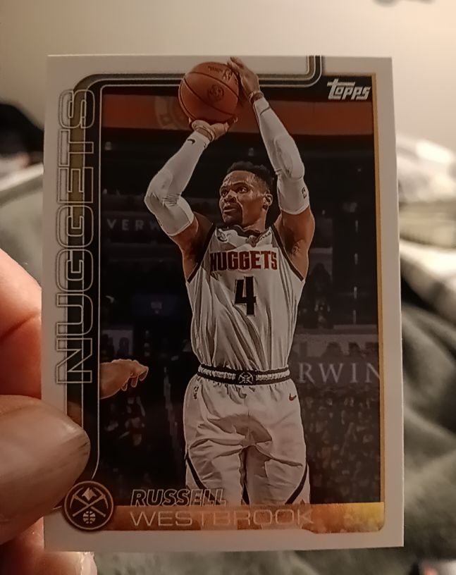 2025 Topps #104 Russell Westbrook — front