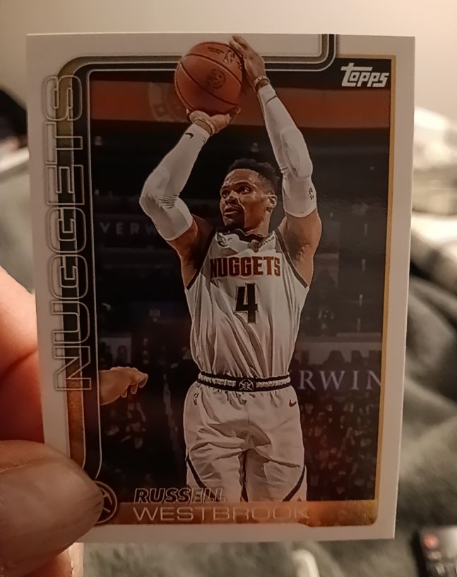 2025-26 Topps #104 Russell Westbrook — front