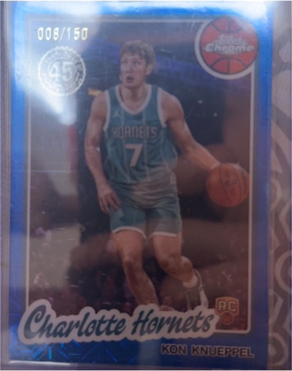2025-26 Topps Chrome #RC Kon Knueppel — front