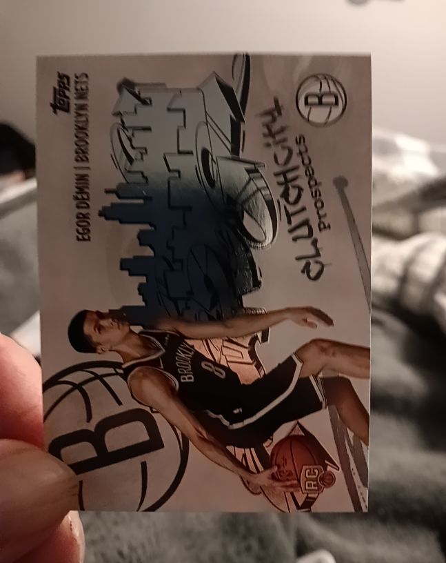 2025-26 Topps #CC-8 Egor Demin — front