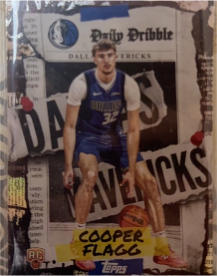 2025-26 Topps #DD-31 Cooper Flagg — front
