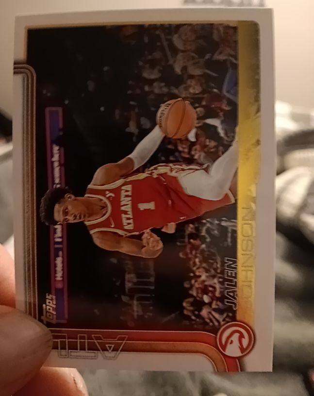 2025-26 Topps #65 Jalen Johnson — front