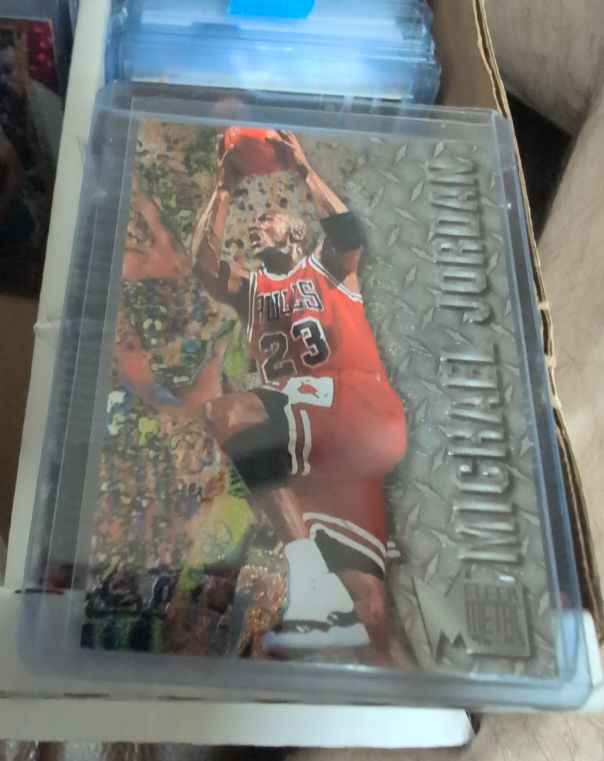 1996-97 Fleer Metal #11 Michael Jordan — front
