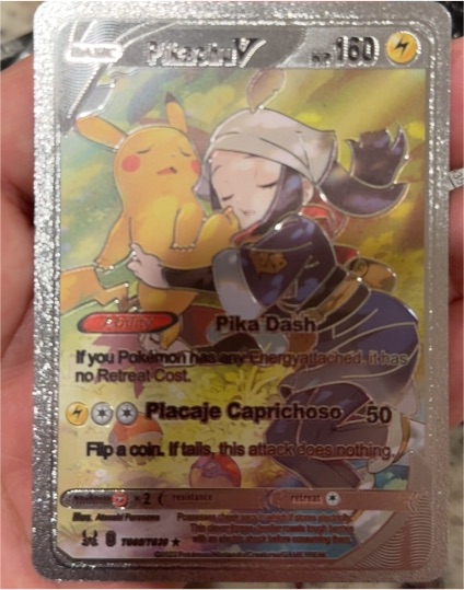 2023 Pokémon #TG05 Pikachu V — front