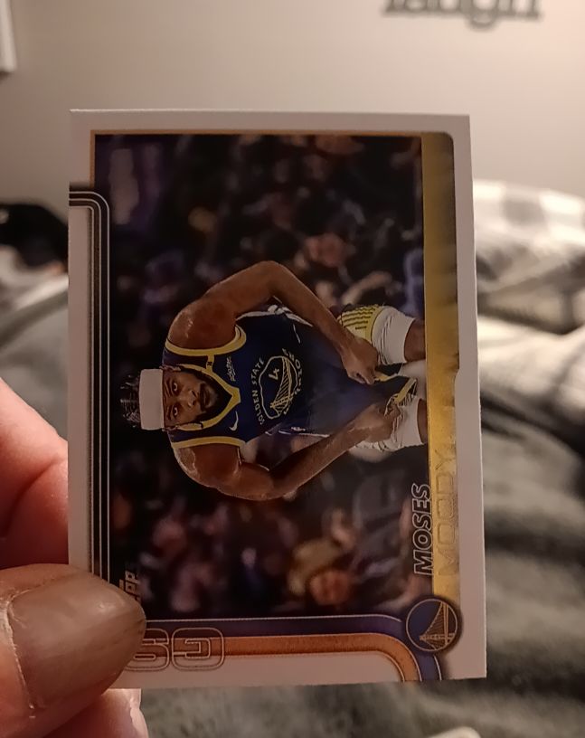 2025-26 Topps #140 Moses Moody — front