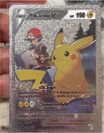 2022 Pokémon Lost Origin #TG16/TG30 Pikachu V — front
