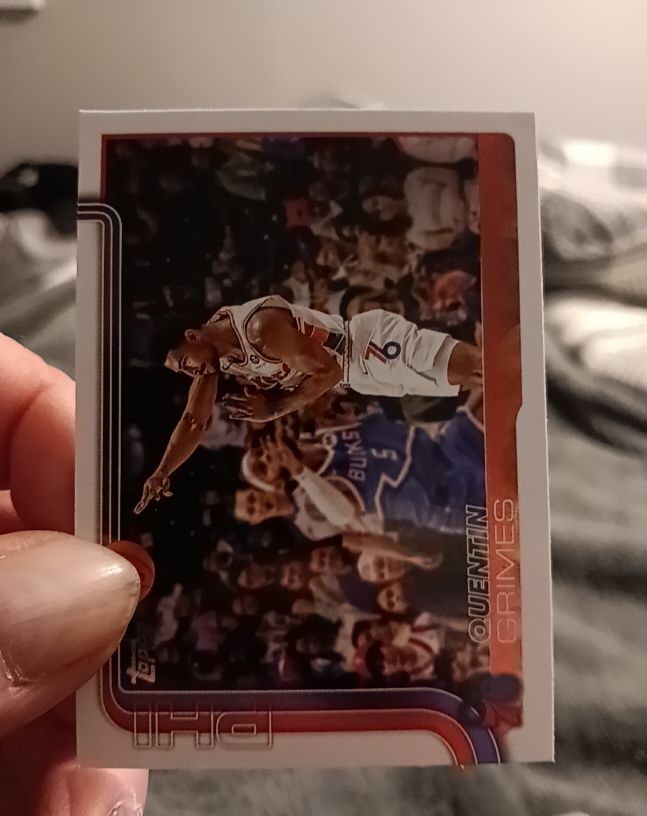 2025-26 Topps #25 Quentin Grimes — front