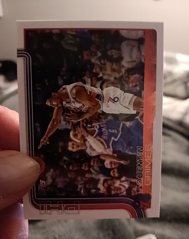 2025-26 Topps #25 Quentin Grimes — front