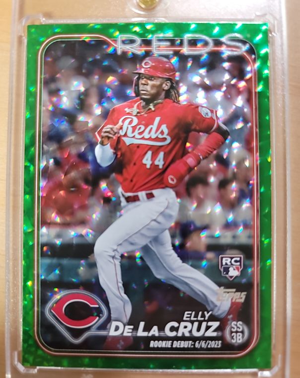 2024 Topps Update #US350 Elly De La Cruz — front