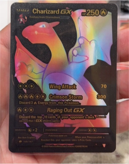 2020 Pokémon #150 Charizard GX — front