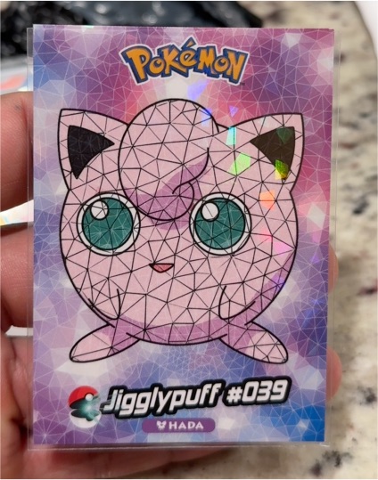 2024 Pokémon Crystal Card Collection #039 Jigglypuff — front