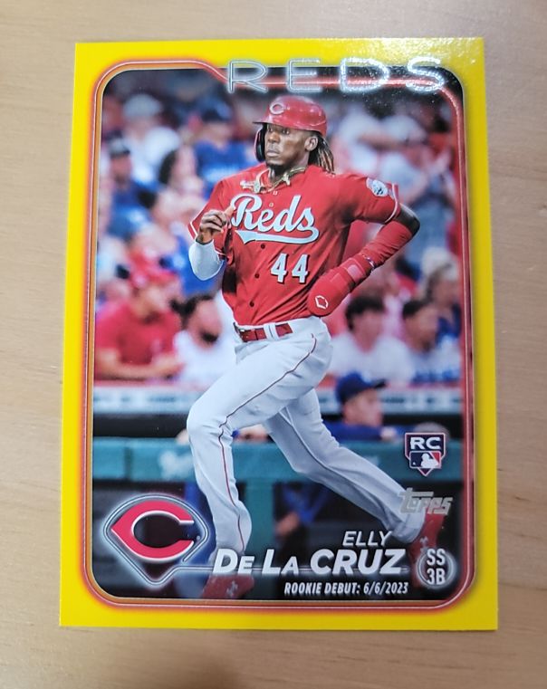 2024 Topps Update #US350 Elly De La Cruz — front