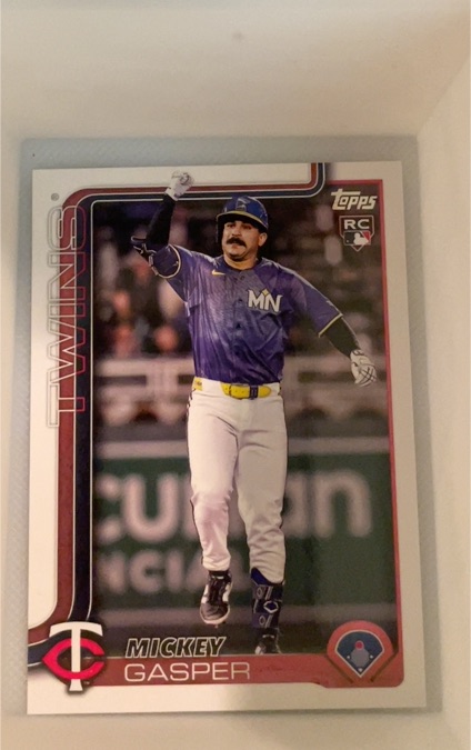 2025 Topps Update Series #US291 Mickey Gasper — front