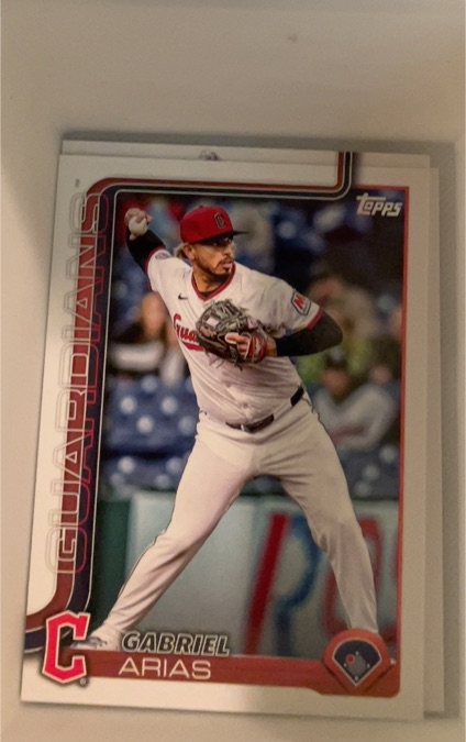 2025 Topps #326 Gabriel Arias — front