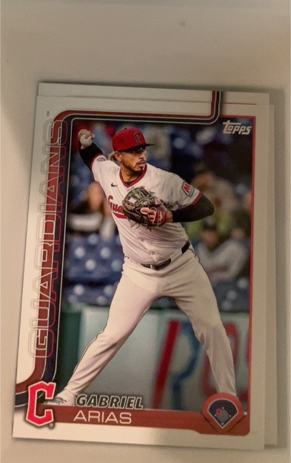 2025 Topps Series 1 #326 Gabriel Arias — front