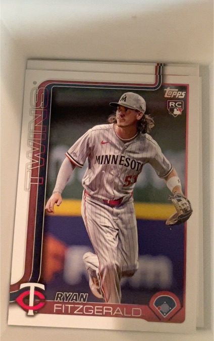 2025 Topps Update #US308 Ryan Fitzgerald — front