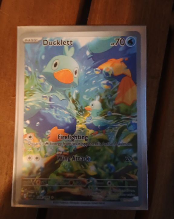 2025 Pokémon Scarlet & Violet #109 Ducklett — front