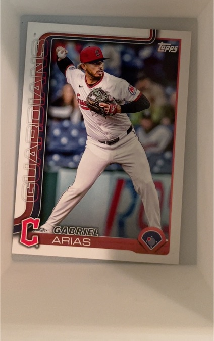 2025 Topps #2 Gabriel Arias — front