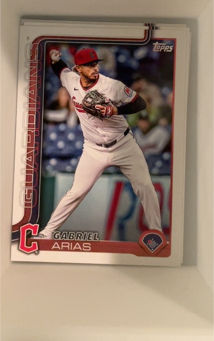 2025 Topps Update #US208 Gabriel Arias — front