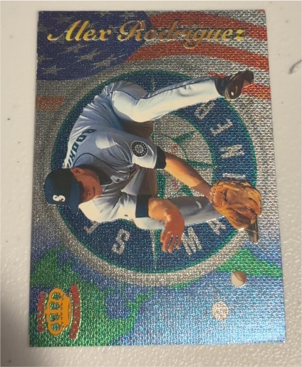1995 Topps Stadium Club Alex Rodriguez — front
