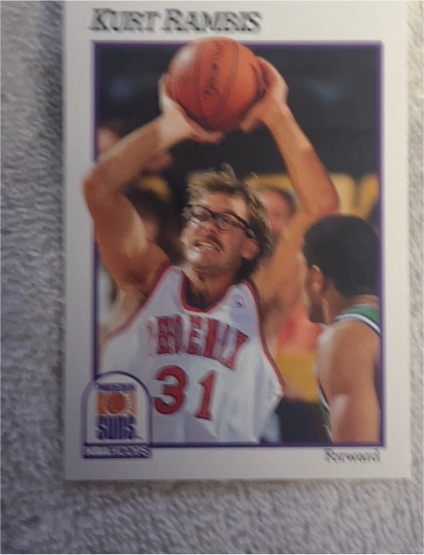 1991-92 NBA Hoops #169 Kurt Rambis — front
