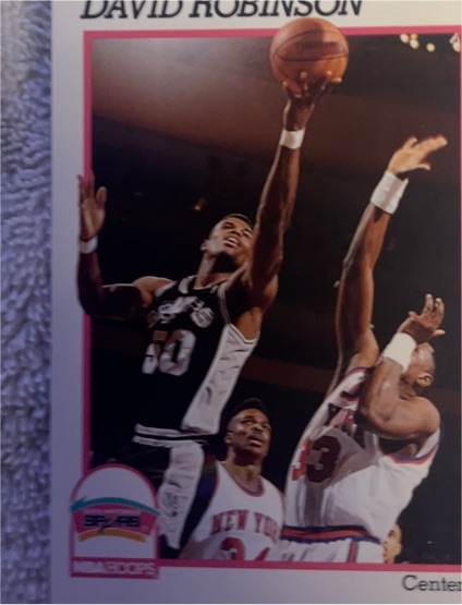 1991-92 Hoops #194 David Robinson — front