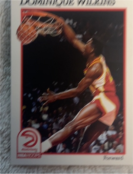 1991-92 Hoops #7 Dominique Wilkins — front