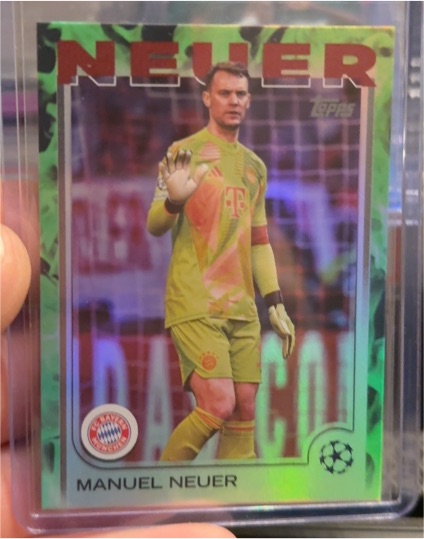 2024-25 Topps UEFA Club Competitions #101 Manuel Neuer — front