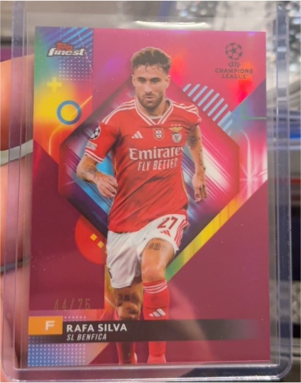 2023-24 Topps Finest UEFA Club Competitions #40 Rafa Silva — front