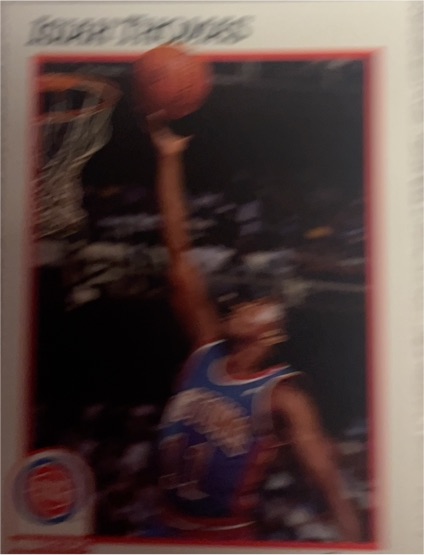 1991-92 Hoops #66 Isiah Thomas — front