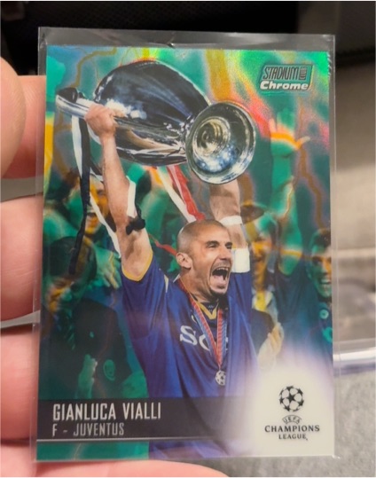 2020-21 Topps Stadium Club Chrome UEFA #24 Gianluca Vialli — front
