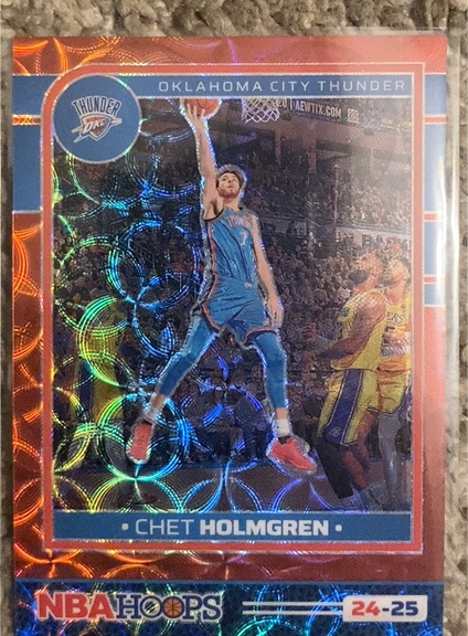 2024-25 Panini NBA Hoops #175 Chet Holmgren — front