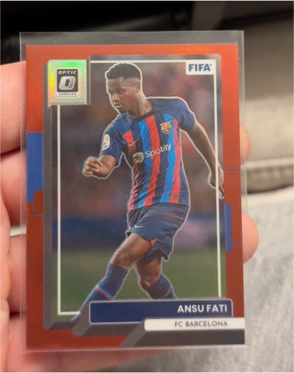 2022-23 Panini Donruss Optic #31 Ansu Fati — front