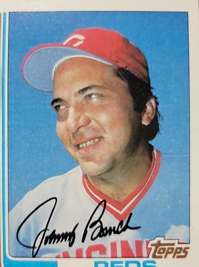 1982 Topps #400 Johnny Bench — front