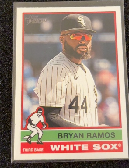 2025 Topps Heritage #381 Bryan Ramos — front