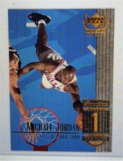 1998-99 Upper Deck Century Legends #1 Michael Jordan — front