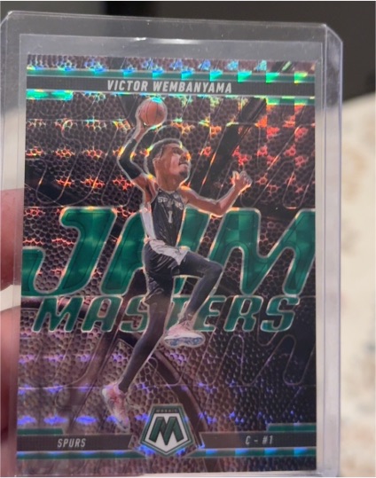 2024-25 Panini Mosaic Jam Masters #4 Victor Wembanyama — front