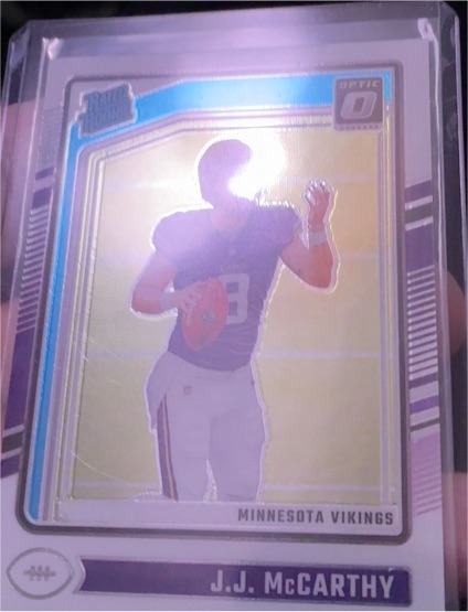 2024 Donruss Optic # J.J. McCarthy — front