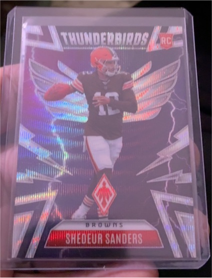 2025 Panini Phoenix Thunderbirds # Shedeur Sanders — front