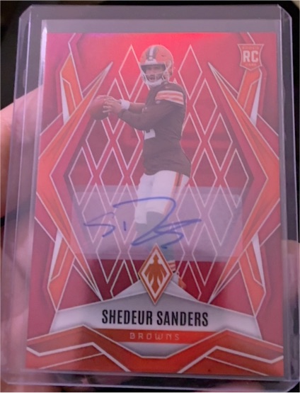 2025 Panini Phoenix #154 Shedeur Sanders — front