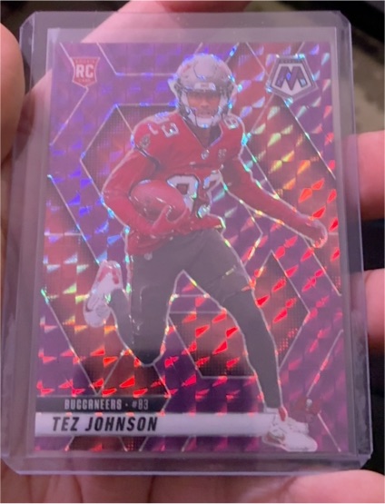 2025 Panini Mosaic #316 Tez Johnson — front