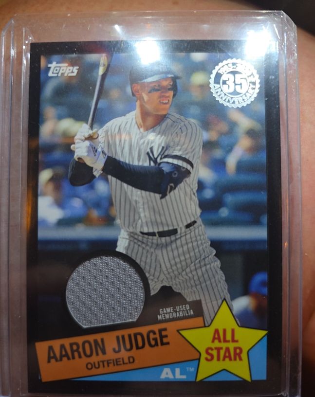 2020 Topps 1985 35th Anniversary All-Star Aaron Judge — front
