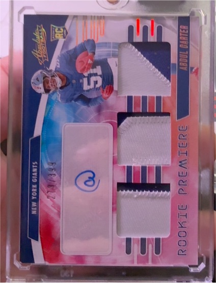 2025 Panini Origins Rookie Premiere #RC Abdul Carter — front